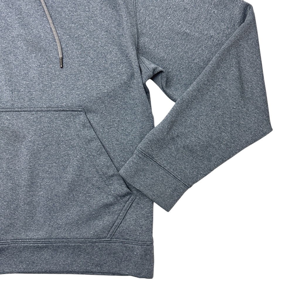 Under Armour Men's Hustle Fleece Hoodie Medium Blue‎ Gray Pullover Sweatshirt - Picture 5 of 13
